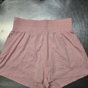 Women's Pink Botel Athletic Shorts size XL with built in underwear.